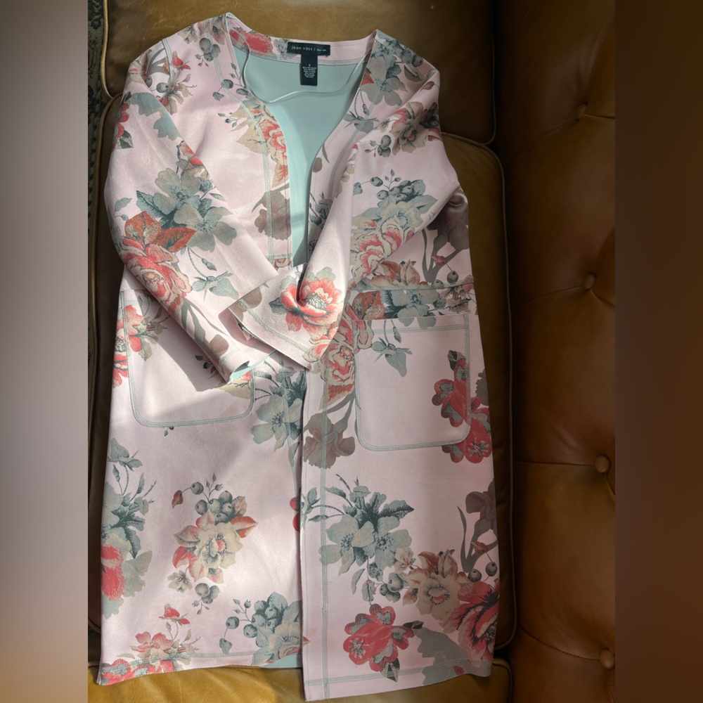 Floral Bedding Set in Pink and Green